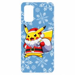 Чохол для Realme 7 Pro Santa Claus Pikachu - PrintSalon