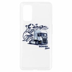 Чехол для Realme 7 Pro Scania watercolor art - PrintSalon