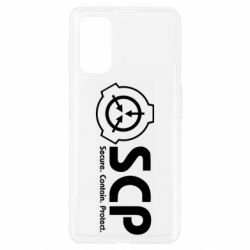 Чохол для Realme 7 Pro SCP logo text - PrintSalon