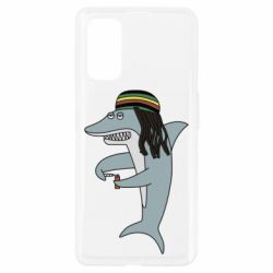 Чехол для Realme 7 Pro Shark Rastaman - PrintSalon