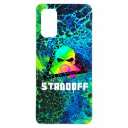 Чехол для Realme 7 Pro Standoff art skull - PrintSalon