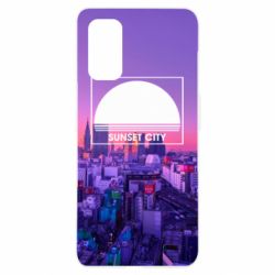Чохол для Realme 7 Pro Sunset city - PrintSalon