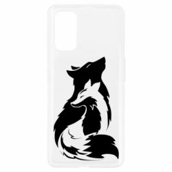 Чехол для Realme 7 Pro Wolf And Fox