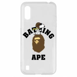Чехол для Samsung A01/M01 A bathing ape peanuts - PrintSalon