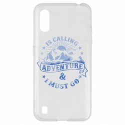 Чехол для Samsung A01/M01 Adventure is calling