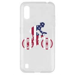 Чехол для Samsung A01/M01 American cyclist - PrintSalon