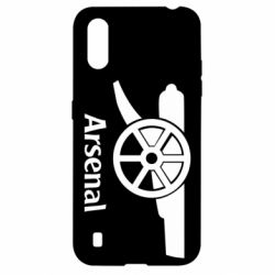 Чехол для Samsung A01/M01 Arsenal simple logo