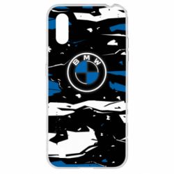 Чехол для Samsung A01/M01 BMW logo and art background - PrintSalon