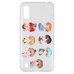 Чехол для Samsung A01/M01 BTS cute boys - PrintSalon