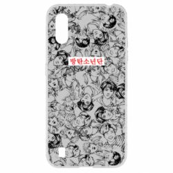 Чехол для Samsung A01/M01 BTS 방탄소년단 - PrintSalon