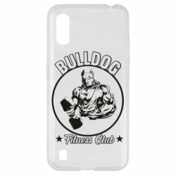 Чехол для Samsung A01/M01 Bulldog Fitness Club - PrintSalon