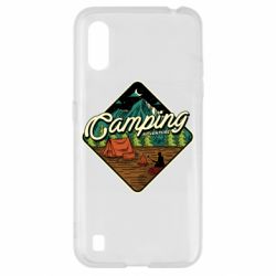 Чехол для Samsung A01/M01 Camping and forest - PrintSalon