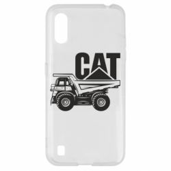 Чехол для Samsung A01/M01 CAT logo and truck - PrintSalon