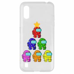 Чохол для Samsung A01 / M01 Christmas Tree Among Us - PrintSalon