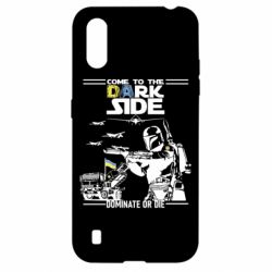 Чехол для Samsung A01/M01 Come to the dark side, dominate or die - PrintSalon