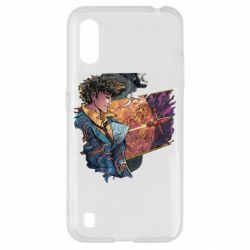Чехол для Samsung A01/M01 Cowboy Bebop abstraction - PrintSalon
