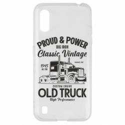 Чехол для Samsung A01/M01 Custom old truck - PrintSalon