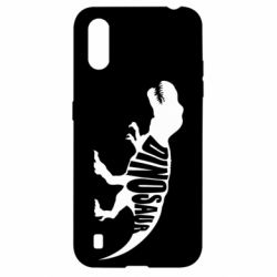Чохол для Samsung A01 / M01 Dinosaur text - PrintSalon