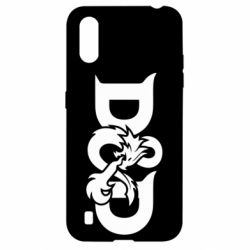 Чехол для Samsung A01/M01 Dungeons s Dragons logo - PrintSalon