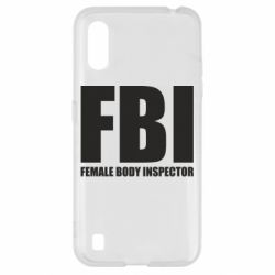 Чехол для Samsung A01/M01 FBI - Female Body Inspector