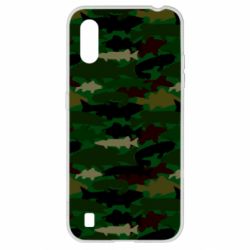 Чохол для Samsung A01 / M01 Fisherman Camouflage - PrintSalon