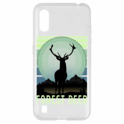 Чехол для Samsung A01/M01 Forest deer