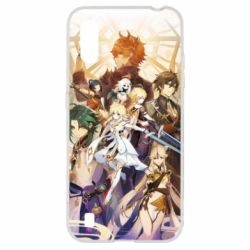 Чехол для Samsung A01/M01 Genshin Impact Characters - PrintSalon