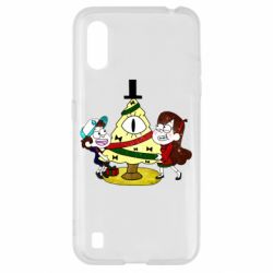 Чехол для Samsung A01/M01 Gravity falls: happy new year - PrintSalon