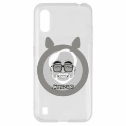 Чехол для Samsung A01/M01 Hayao miyazaki smile-PrintSalon Чехол для Samsung A01/M01 Hayao miyazaki smile
