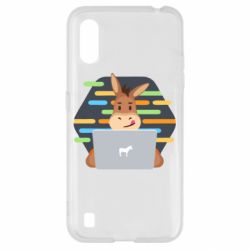 Чехол для Samsung A01/M01 Horse hacker - PrintSalon