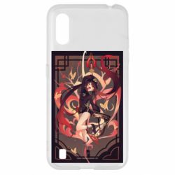 Чехол для Samsung A01/M01 Ху Тао с Хомой
