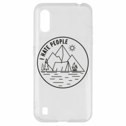 Чехол для Samsung A01/M01 I hate people - camper