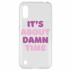 Чехол для Samsung A01/M01 It's About Damn Time