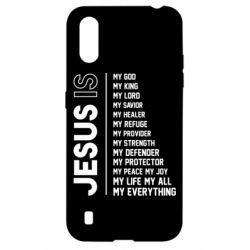 Чехол для Samsung A01/M01 Jesus is