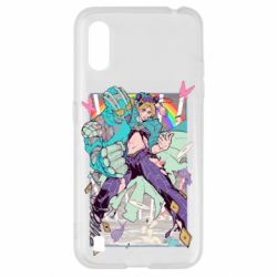 Чехол для Samsung A01/M01 Jojo's bizzare poster - PrintSalon