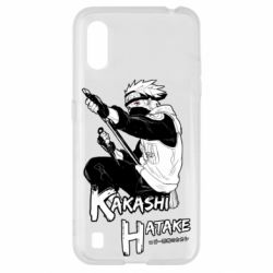 Чехол для Samsung A01/M01 Kakashi Hatake art - PrintSalon