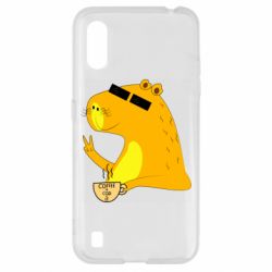 Чехол для Samsung A01/M01 Капибара Программист - PrintSalon