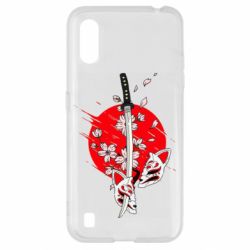 Чехол для Samsung A01/M01 katana in sakura