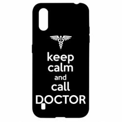 Чехол для Samsung A01/M01 Keep Calm And Call Doctor - PrintSalon
