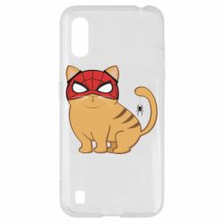 Чехол для Samsung A01/M01 Кот паук