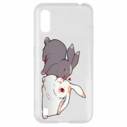 Чехол для Samsung A01/M01 Кролики Вэй и Лань - PrintSalon
