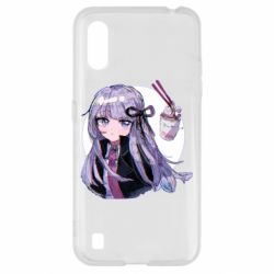 Чехол для Samsung A01/M01 Kyoko Kirigiri glitch art - PrintSalon