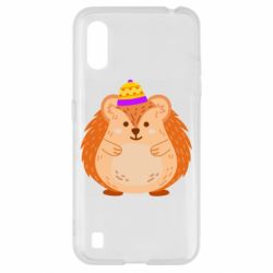 Чехол для Samsung A01/M01 Little hedgehog in a hat