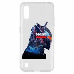 Чехол для Samsung A01/M01 Mass effect n7