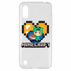 Чохол для Samsung A01 / M01 Minecraft Girl - PrintSalon