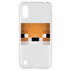 Чехол для Samsung A01/M01 Minecraft Minimalist - PrintSalon