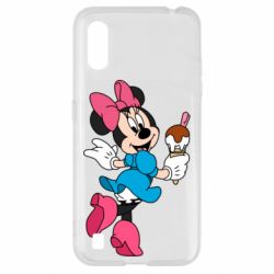 Чохол для Samsung A01 / M01 Minnie Mouse and Ice Cream - PrintSalon