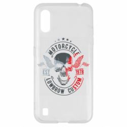 Чехол для Samsung A01/M01 Moto skull