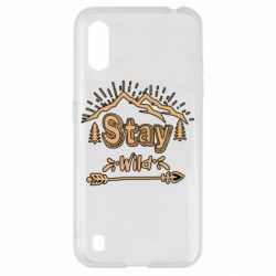 Чехол для Samsung A01/M01 Mountains - Stay Wild