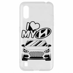 Чехол для Samsung A01/M01 Моя любовь Хендай - PrintSalon